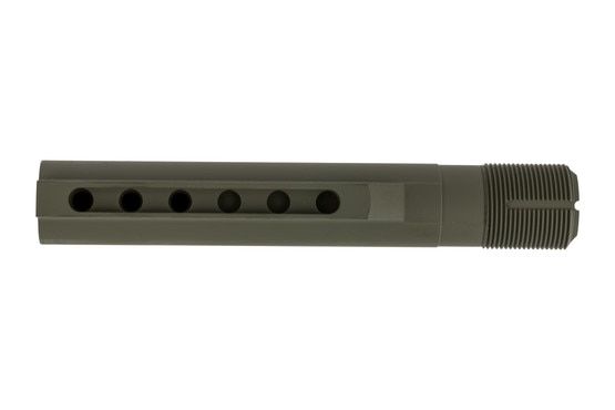 Timber Creek Outdoors MIL-SPEC AR-15 buffer tube with ODG Cerakote finish is a 6-position receiver extension.